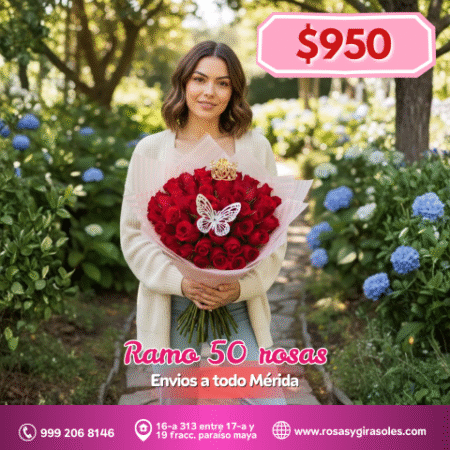 Ramo 50 rosas