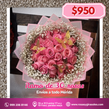 Ramo de 30 rosas