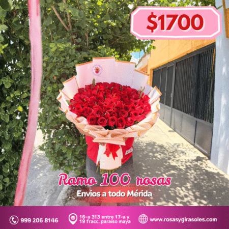 Ramo 100 rosas