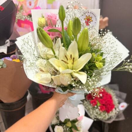 Ramo Lirios blancos