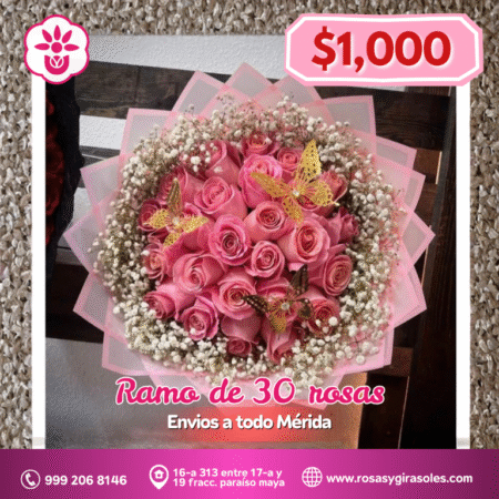 Ramo de 30 rosas