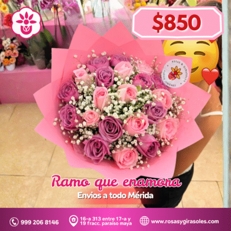 Ramo que Enamora Lila - Rosa Love