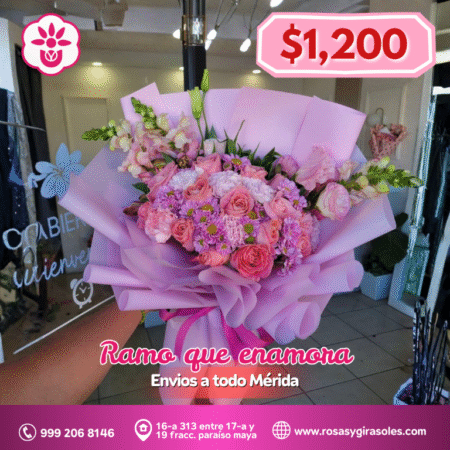 Ramo que Enamora Lila - Rosa