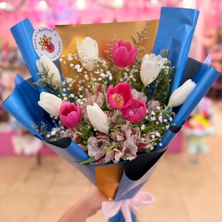 Variedad de tulipanes