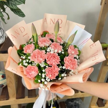 Claveles y tulipanes