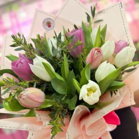 Ramo de 10 tulipanes